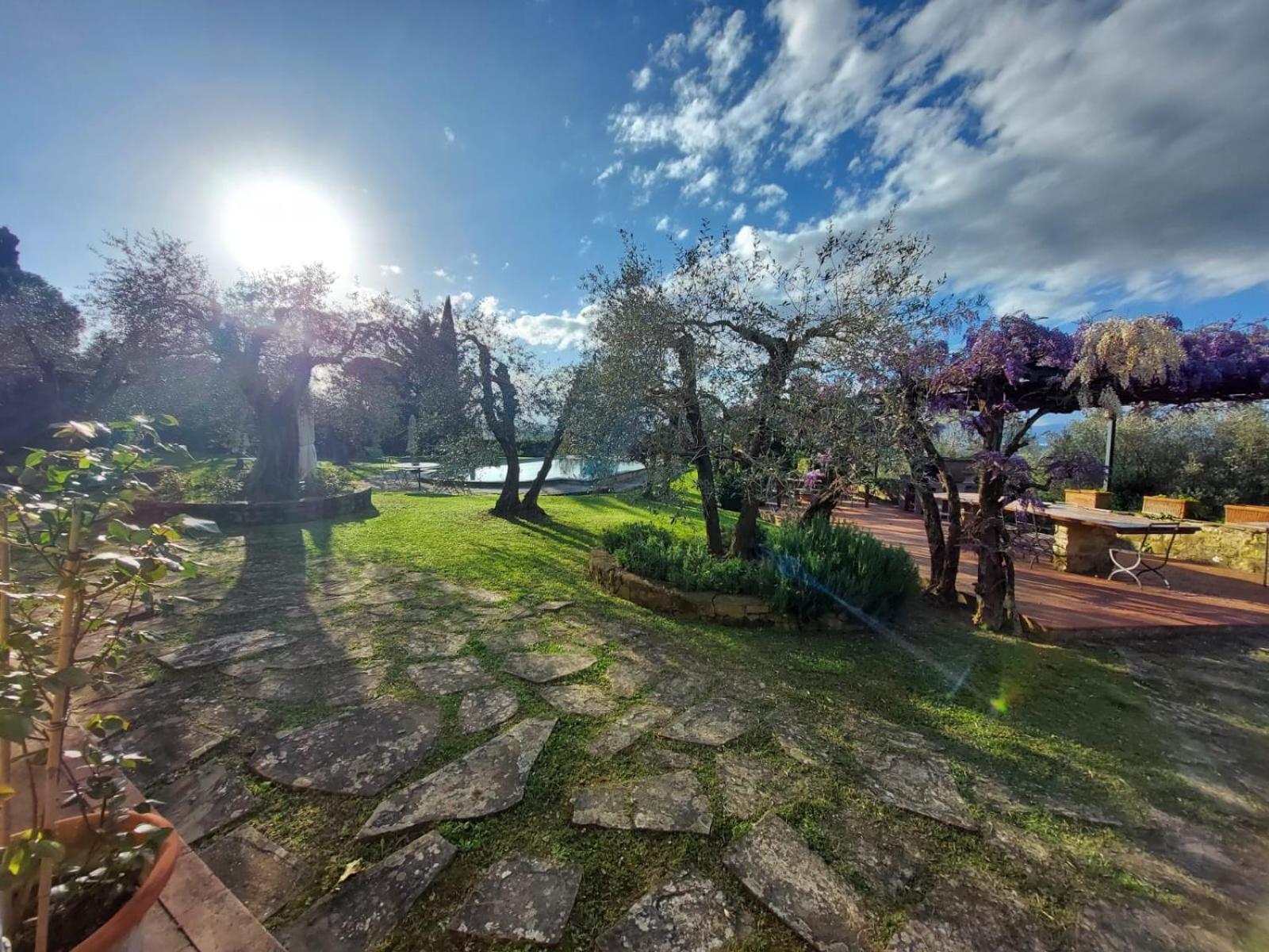 Villa Giotto Florence Pozzolatico Luaran gambar